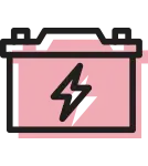 Battery icon – safe battery and electronics recycling services