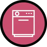 Appliance icon – pickup and disposal of household appliances