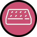 Mattress icon – mattress removal and recycling services by Pinky’s Junk Removal