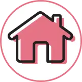 House icon – residential junk removal and cleanup services